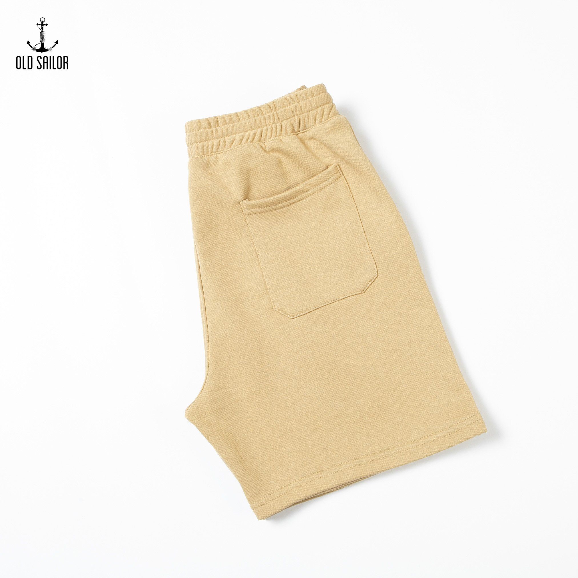  Quần lửng lưng thun nam Old Sailor - O.S.L BASIC SHORT - BROWN - SHBO885321 - be - Big Size upto 5XL - 2023 