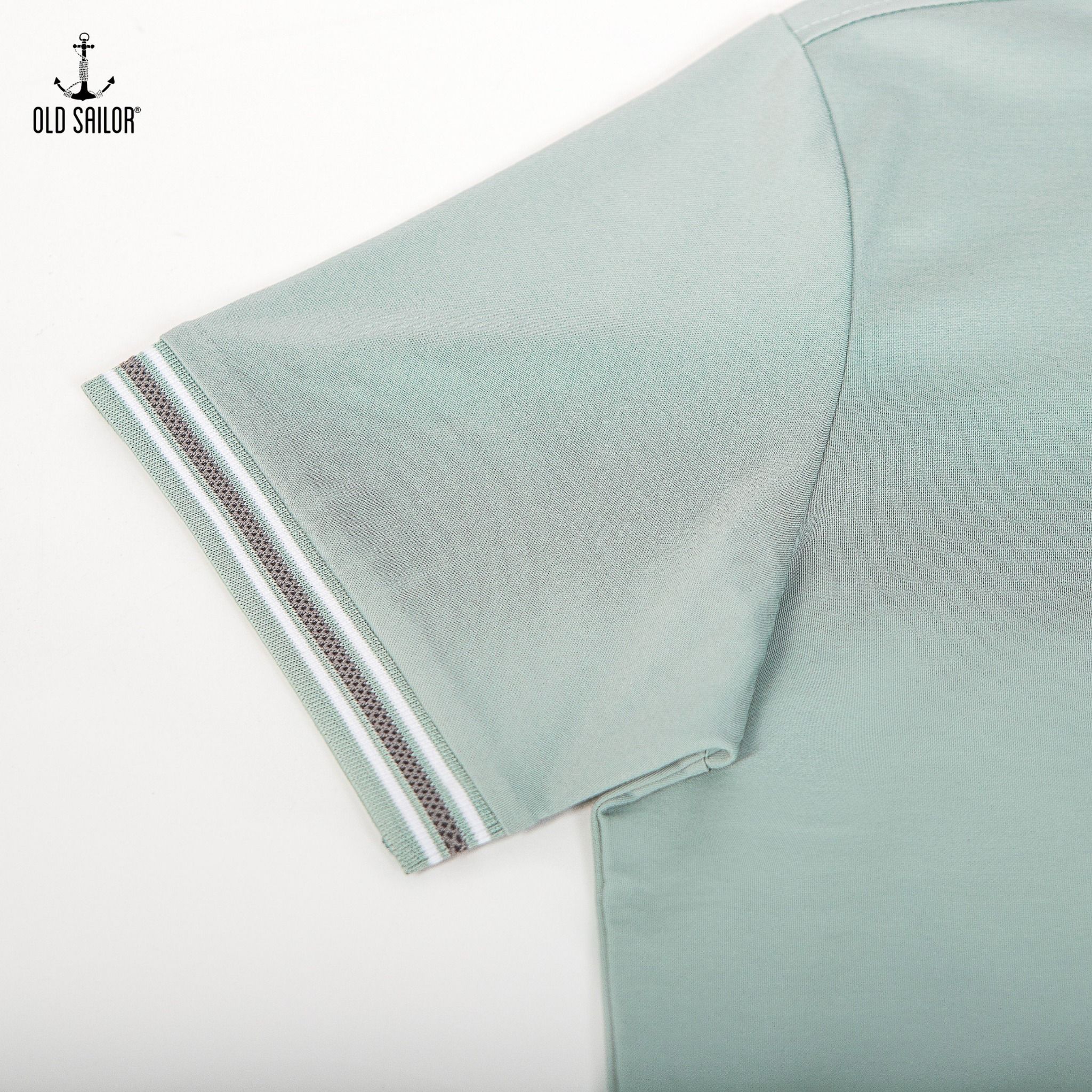  Áo polo vải tính năng aero cool Old Sailor - Seafoam - PLVD33007 - vỏ đậu - Big Size Upto 5XL 