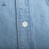  Áo sơ mi denim Old Sailor - SMXN35001- xanh nhạt - Big Size Upto 5XL - 2023 