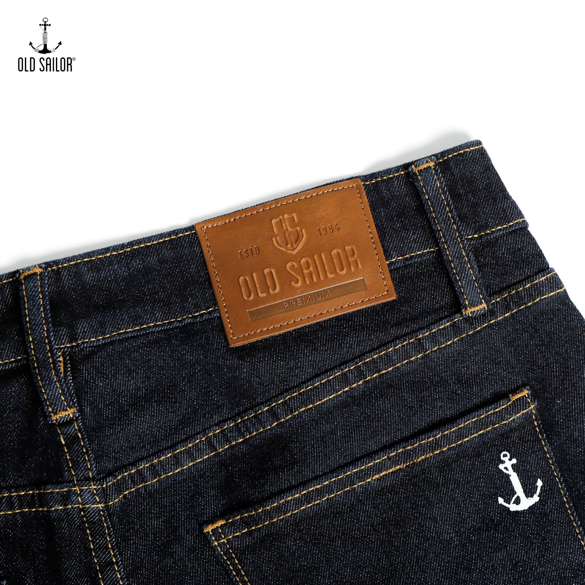  Quần Jean Form Straight Old Sailor - 6690 - Big size upto 42 