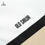  Áo polo nam phối màu Old Sailor - O.S.L COLOR BLOCK LINE POLO - BEIGE - PLBE 88540 - be - Big size upto 5XL - 2023 