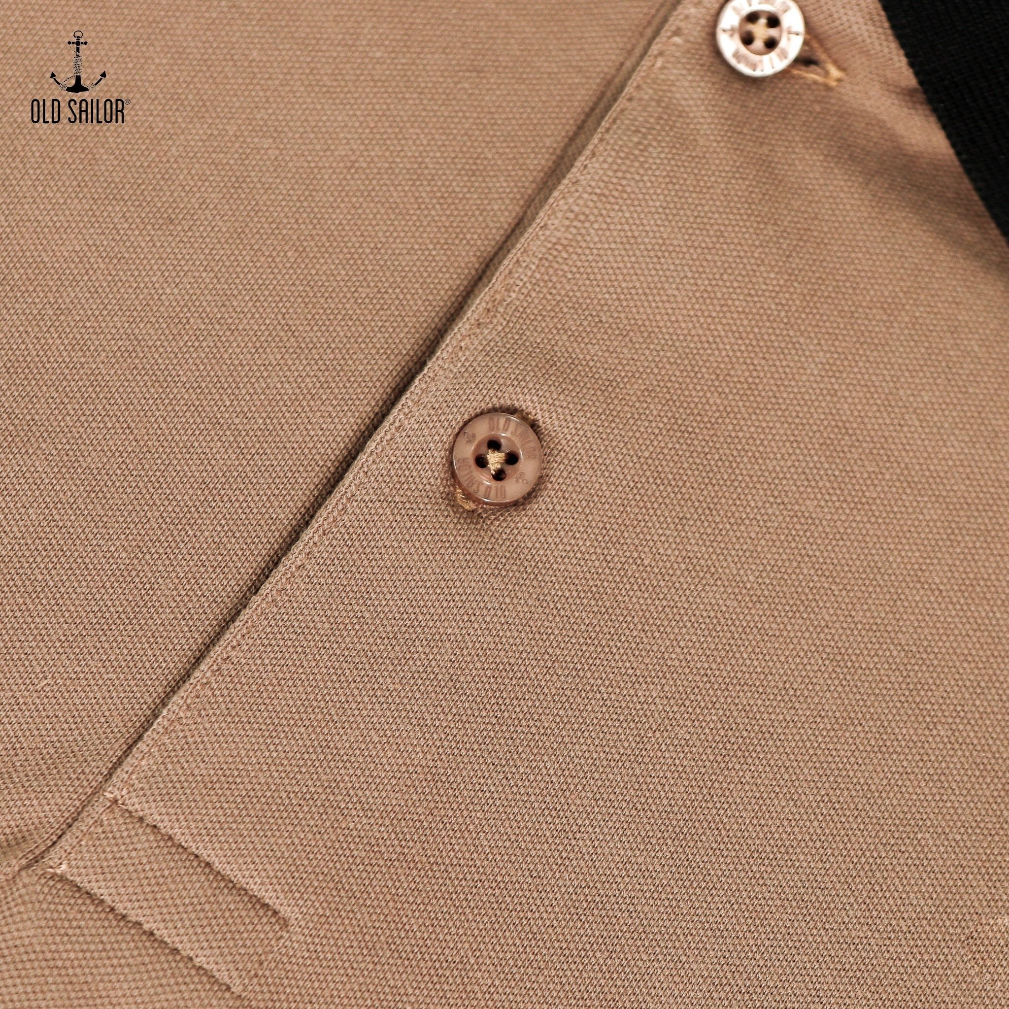  Áo polo phối màu Old Sailor - PLDA88551 - Big size upto 5XL 