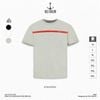Áo thun nam họa tiết Old Sailor - O.S.L RED LINE TEE - GREY - ATXA31004 - Big size upto 5XL - 2023