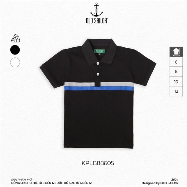  Áo Polo Trẻ Em Striped Old Sailor - KPLB 88605 