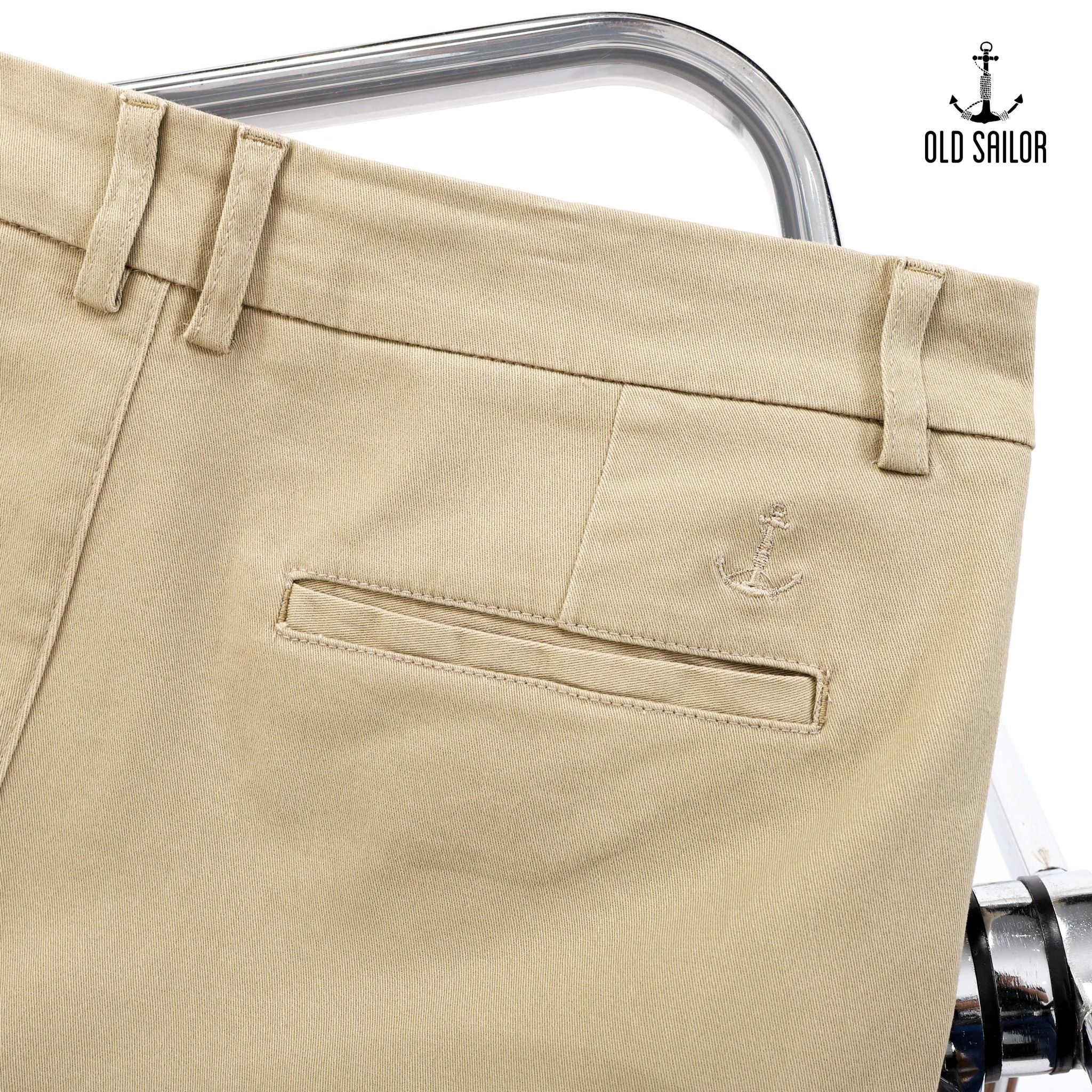  Quần Kaki Basic Old Sailor - QKKE26011- Big Size upto 40 - 2023 