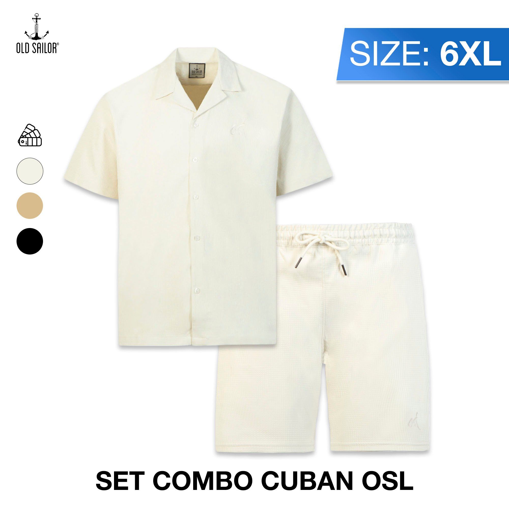  Combo CuBan Old Sailor (SMWH88638 + SHWH88639 ) - Size 6XL 