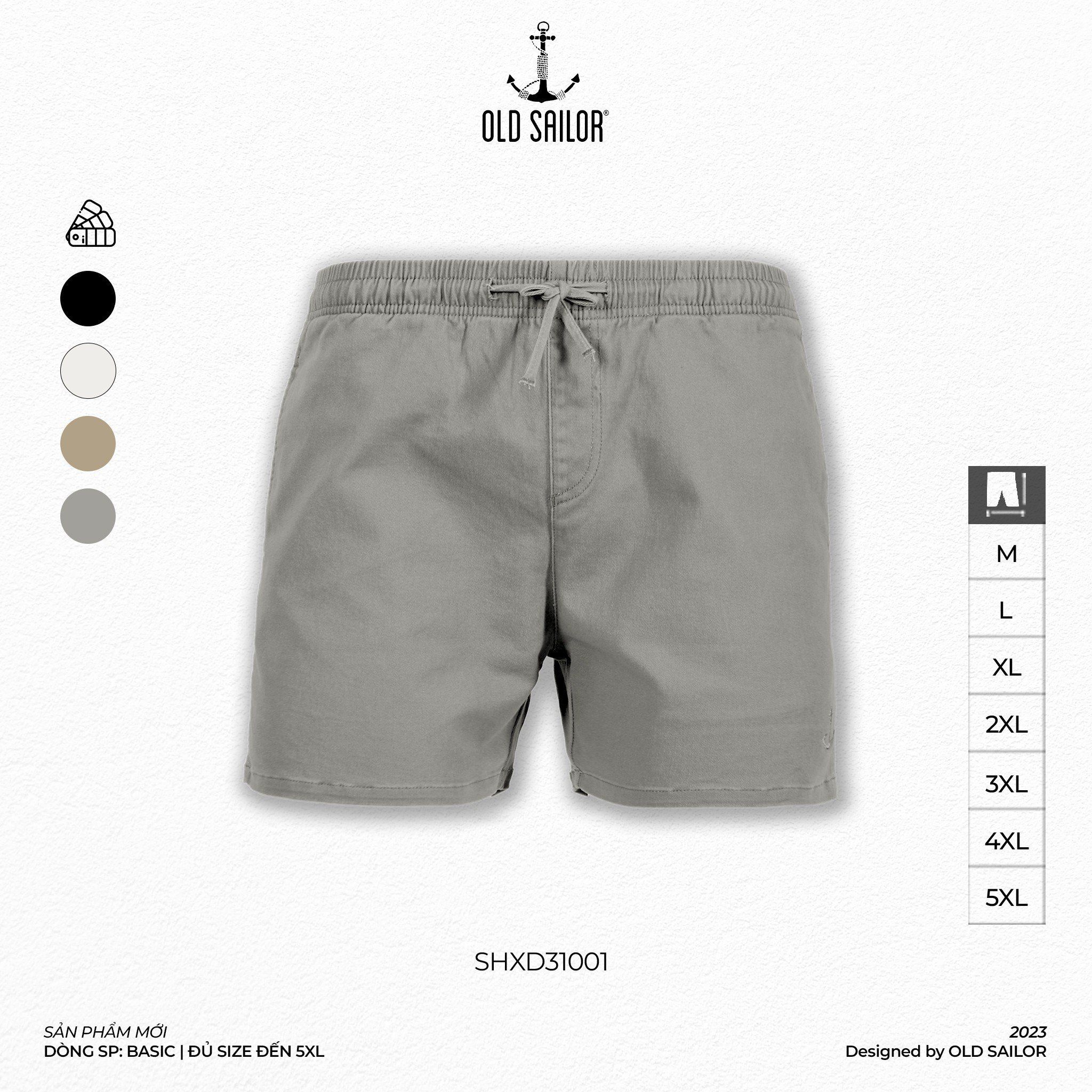  Quần Short Kaki Old Sailor - SHXD31001 - Big size upto 5XL - 2023 