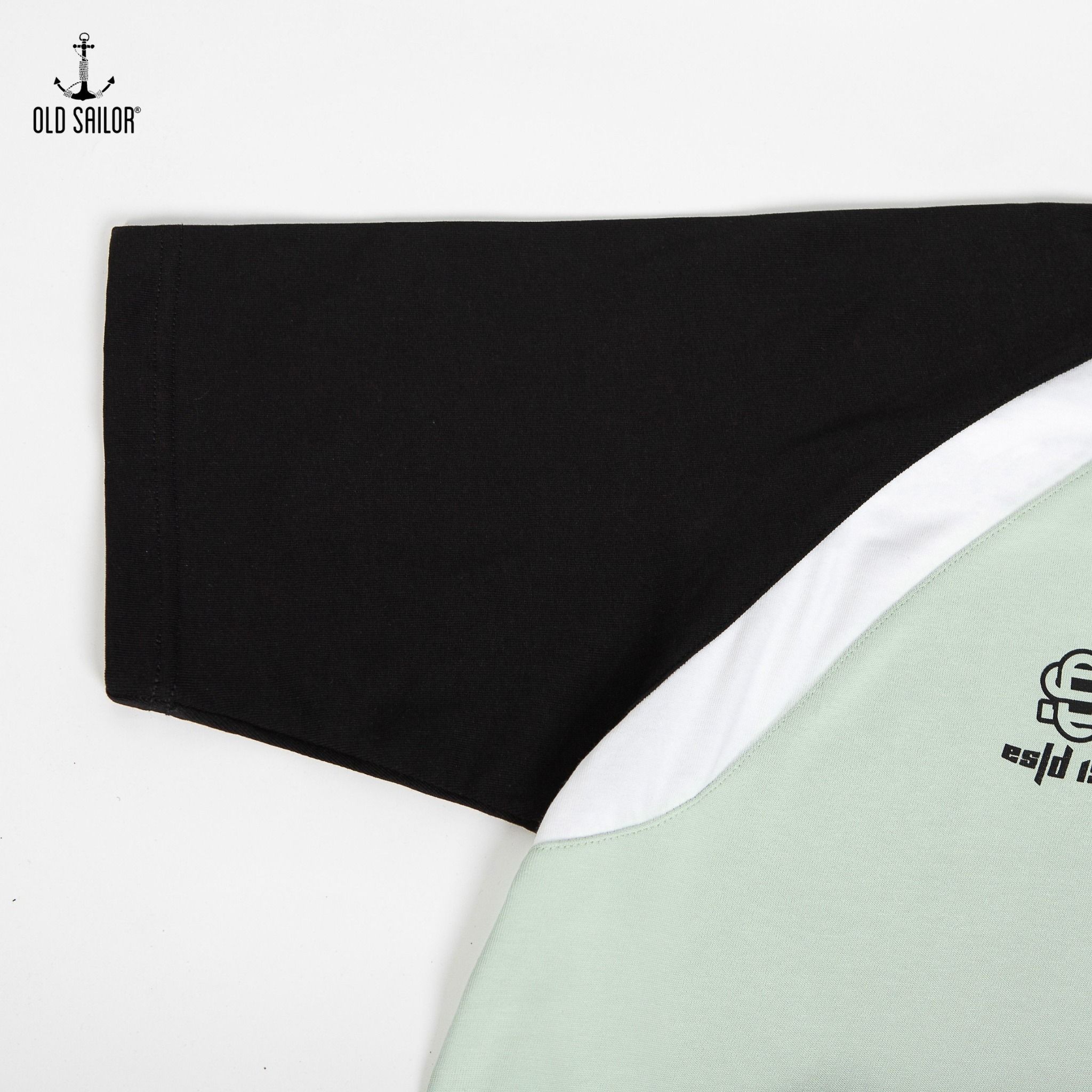  Áo polo block core Old Sailor - PLXA88575 - xanh - Big size upto 5XL 