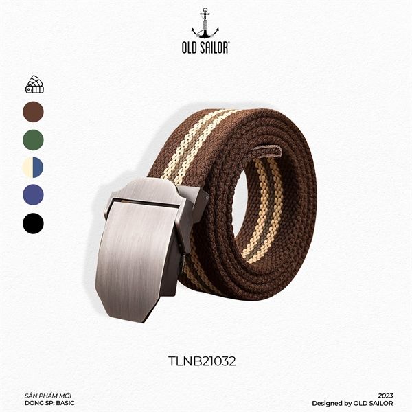  Thắt Lưng Vải Bố Old Sailor - TLNB21032 