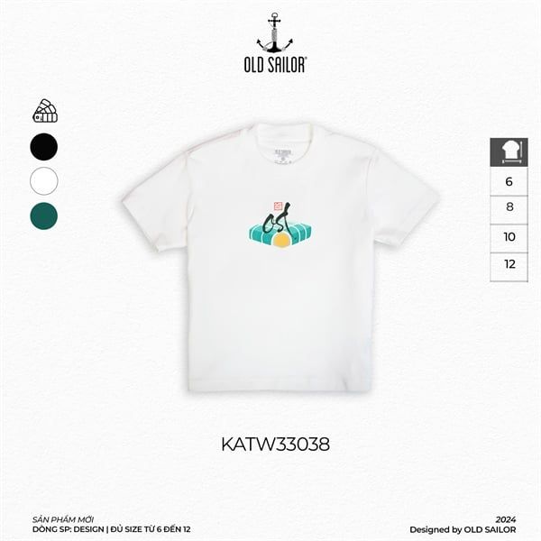  Áo Thun Trẻ Em Tết Sum Vầy Family Old Sailor - KATW 33038 