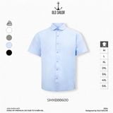  Áo Sơ Mi Nam Vải Sợi Tre Old Sailor - SMXB88600 - Big Size Upto 5XL  - 2024 