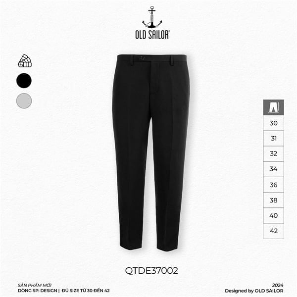  Quần tây nam Old Sailor - QTDE37002 - Big size upto 42 
