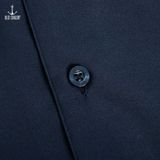  Áo sơ mi coban vải nano Old Sailor - Navy - SMXD88558 - xanh đen - Big Size Upto 5XL 