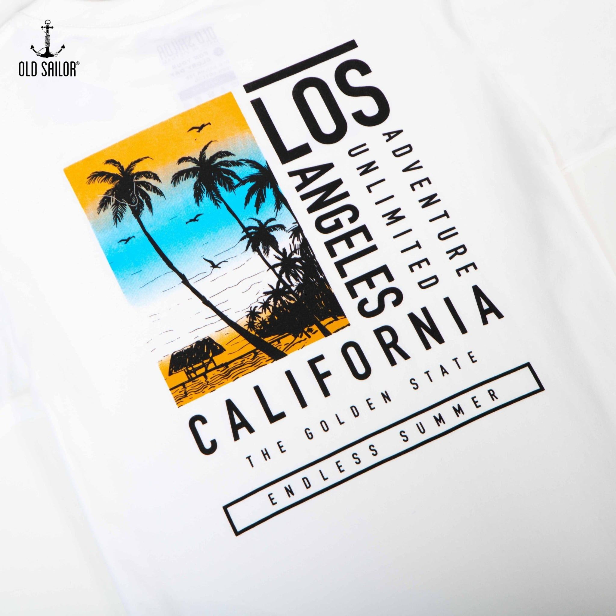  Áo Thun Nam Los Cali Old Sailor - ATGA26012 - Big size upto 5XL 