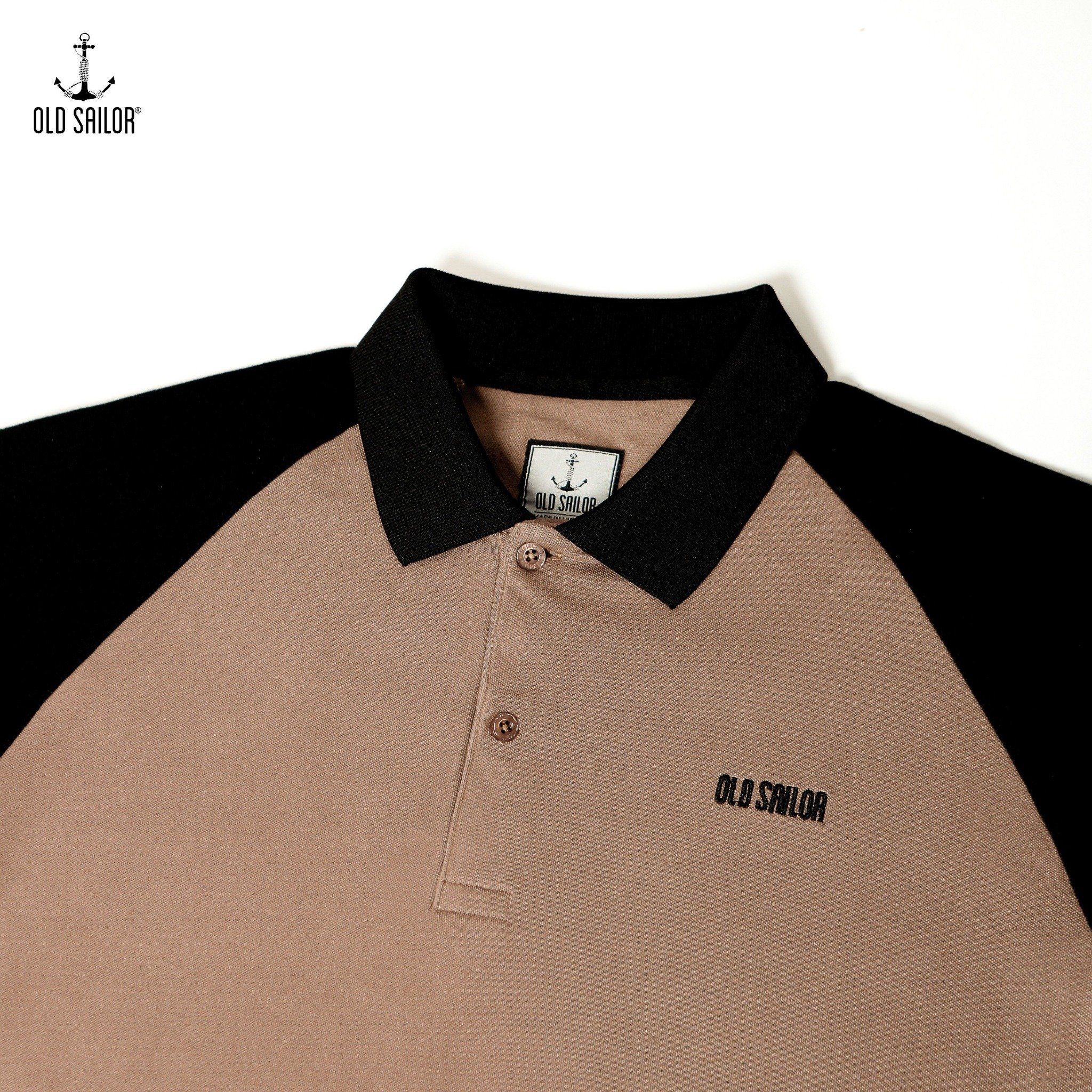  Áo polo phối màu Old Sailor - PLDA88551 - Big size upto 5XL 