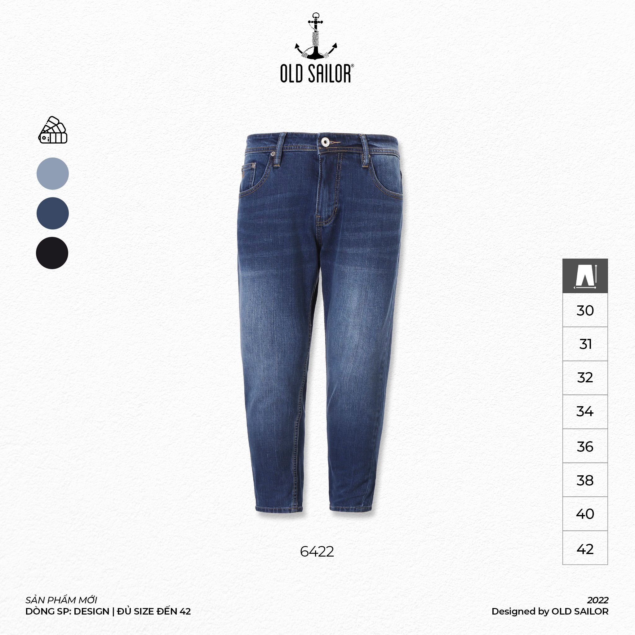  Quần Jean Form Carrot Old Sailor - 6422 - Big size upto 42 