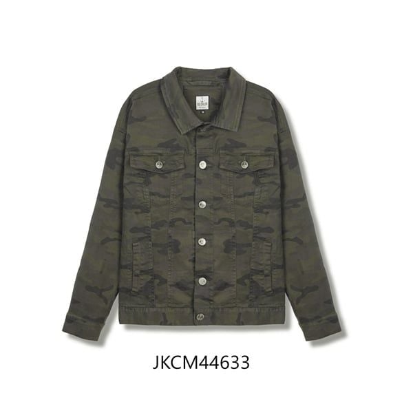  Áo Khoác Denim Camo Old Sailor - JKCM44633 - Big Size upto 4XL 