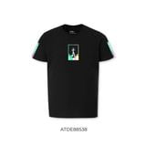  Áo thun thể thao phản quang Old Sailor - O.S.L ACTIVE TEE - BLACK - ATDE88538 - đen - Big size upto 5XL 