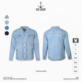  Áo Khoác Denim Phom oversize Old Sailor - JKXN44639 - Big size upto 4XL 