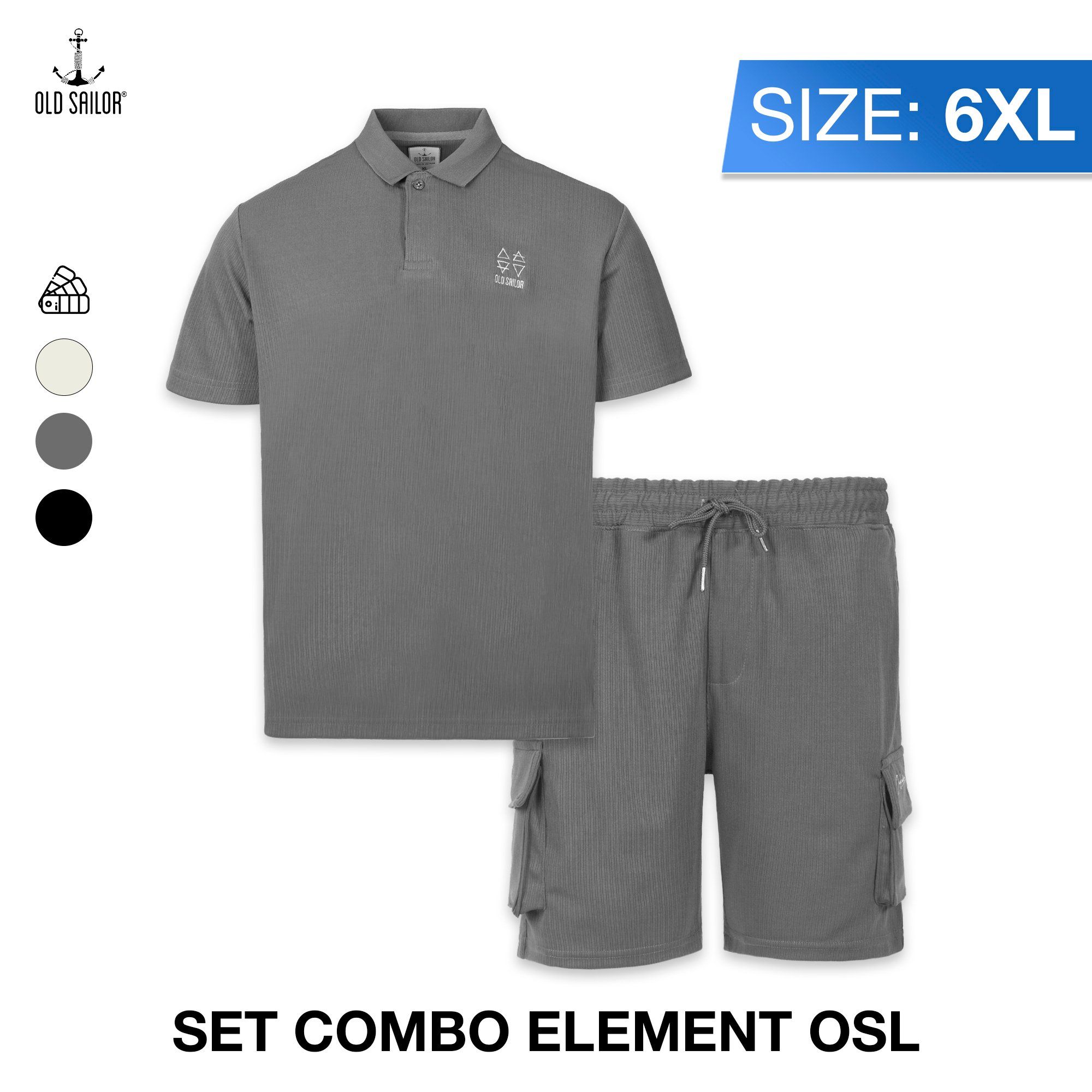  Combo Element Old Sailor (SHGR88646 + PLGR88645 ) - Size 6XL 