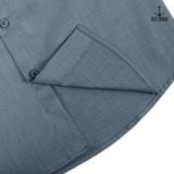  Áo sơ mi nam vải bamboo Old Sailor - O.S.L PREMIUM BAMBOO SHIRT - GREY - SMXD88545 - Big size upto 5XL 