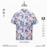  Áo sơ mi linen họa tiết Old Sailor - SMAA88581 - Big size upto 5XL 