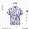 Áo sơ mi linen họa tiết Old Sailor - SMAA88581 - Big size upto 5XL