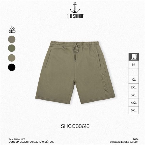  Osl cotton casual shorts - 88618 