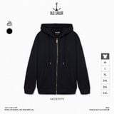  Áo Khoác Nam Hoodie Dây Kéo Old Sailor - AKDE11075 - Big size upto 4XL 