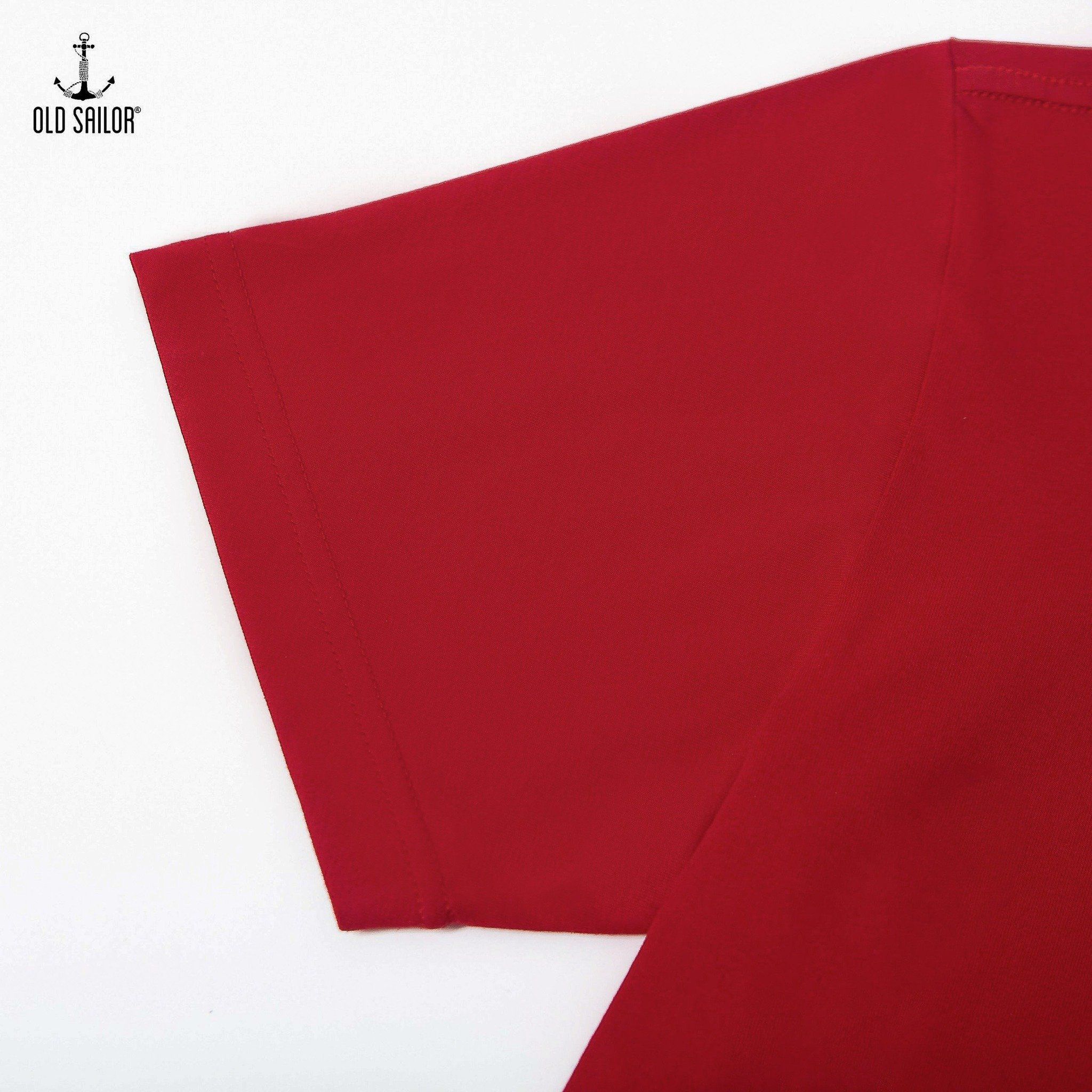  Áo thun in họa tiết Dragon Old Sailor - ATDO88578 - đỏ - Big Size Upto 5XL 