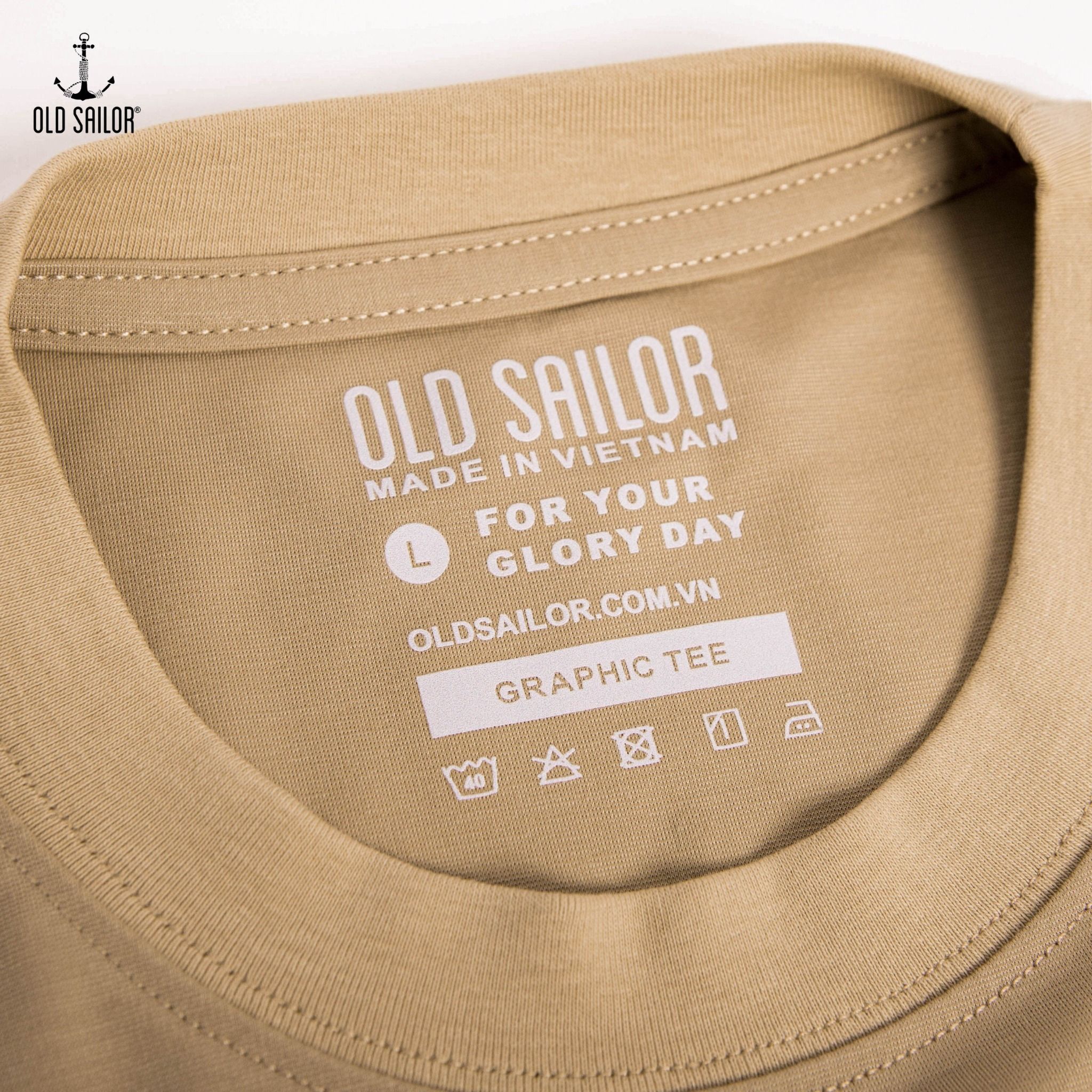  Áo thun vải tính năng aero cool Old Sailor - ATBE32005 - Big Size Upto 5XL - SN8 - 2023 