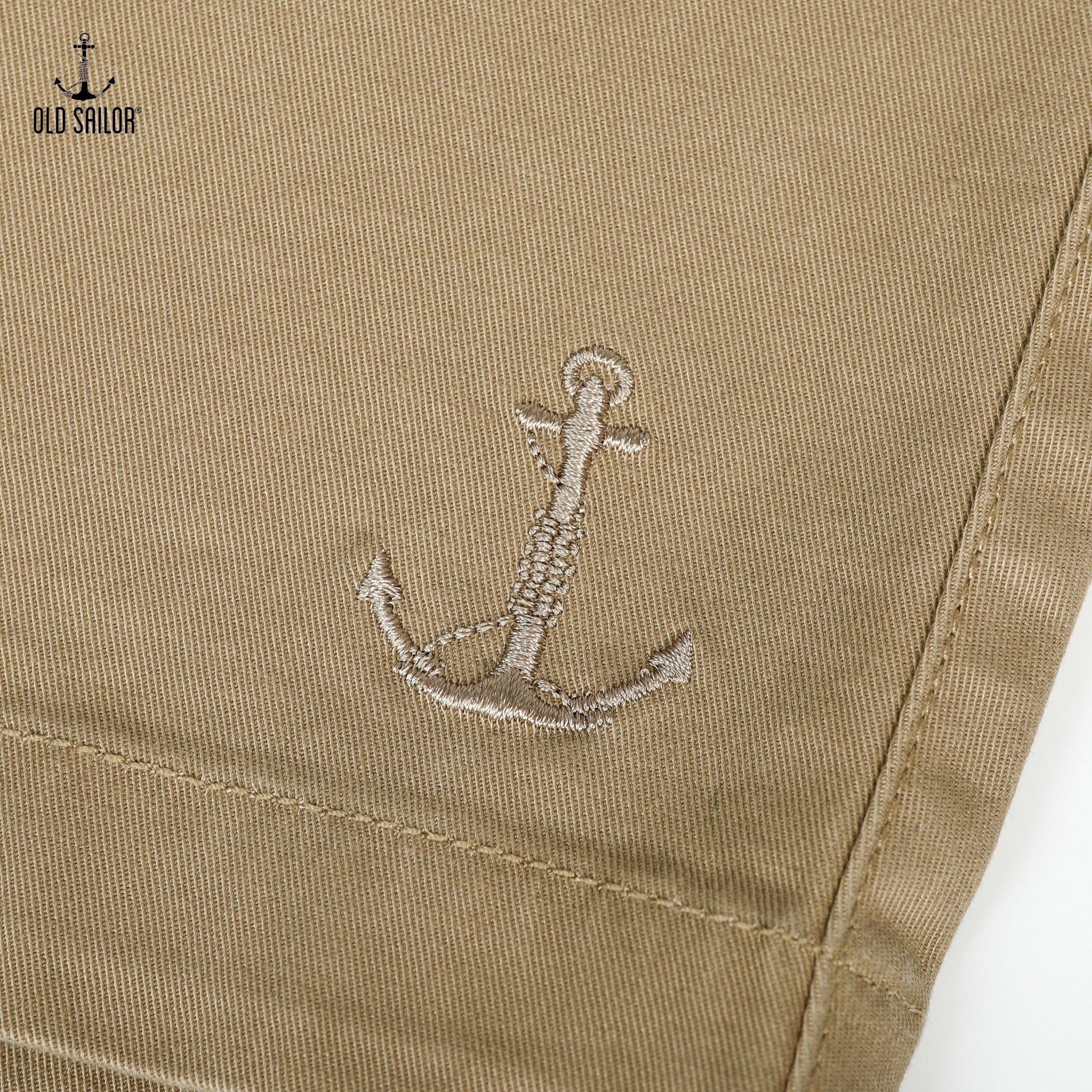  Quần Short Kaki nam Old Sailor - SHBE31002 - Big size upto 40 - 2023 