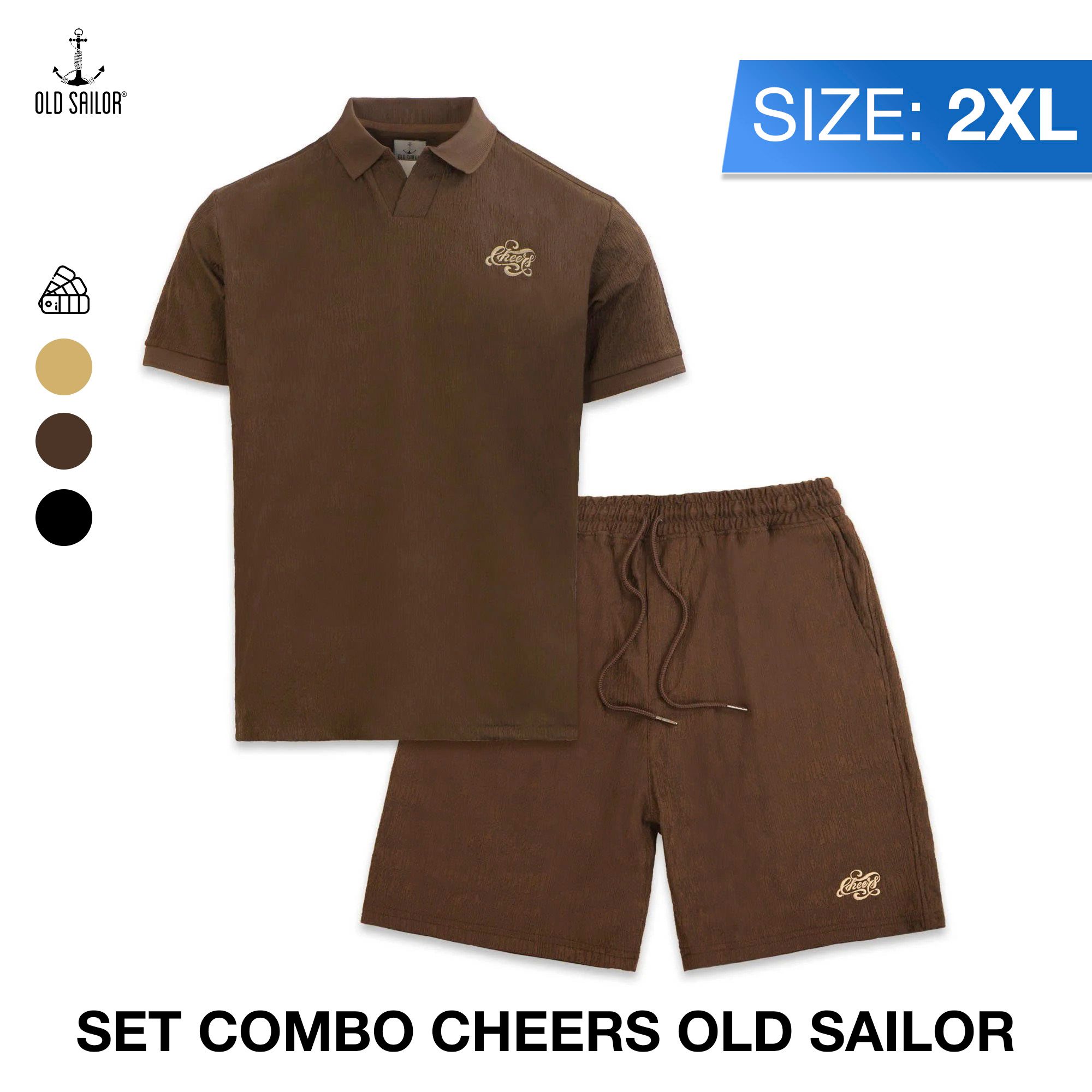  Combo Cheers Old Sailor (PLBR88636 + SHBR88637 ) - Size 2XL 