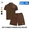 Combo Cheers Old Sailor (PLBR88636 + SHBR88637 ) - Size 4XL
