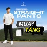  Quần Joggers Old Sailor Form Straight - 88665 - Big Size Upto 140kg 