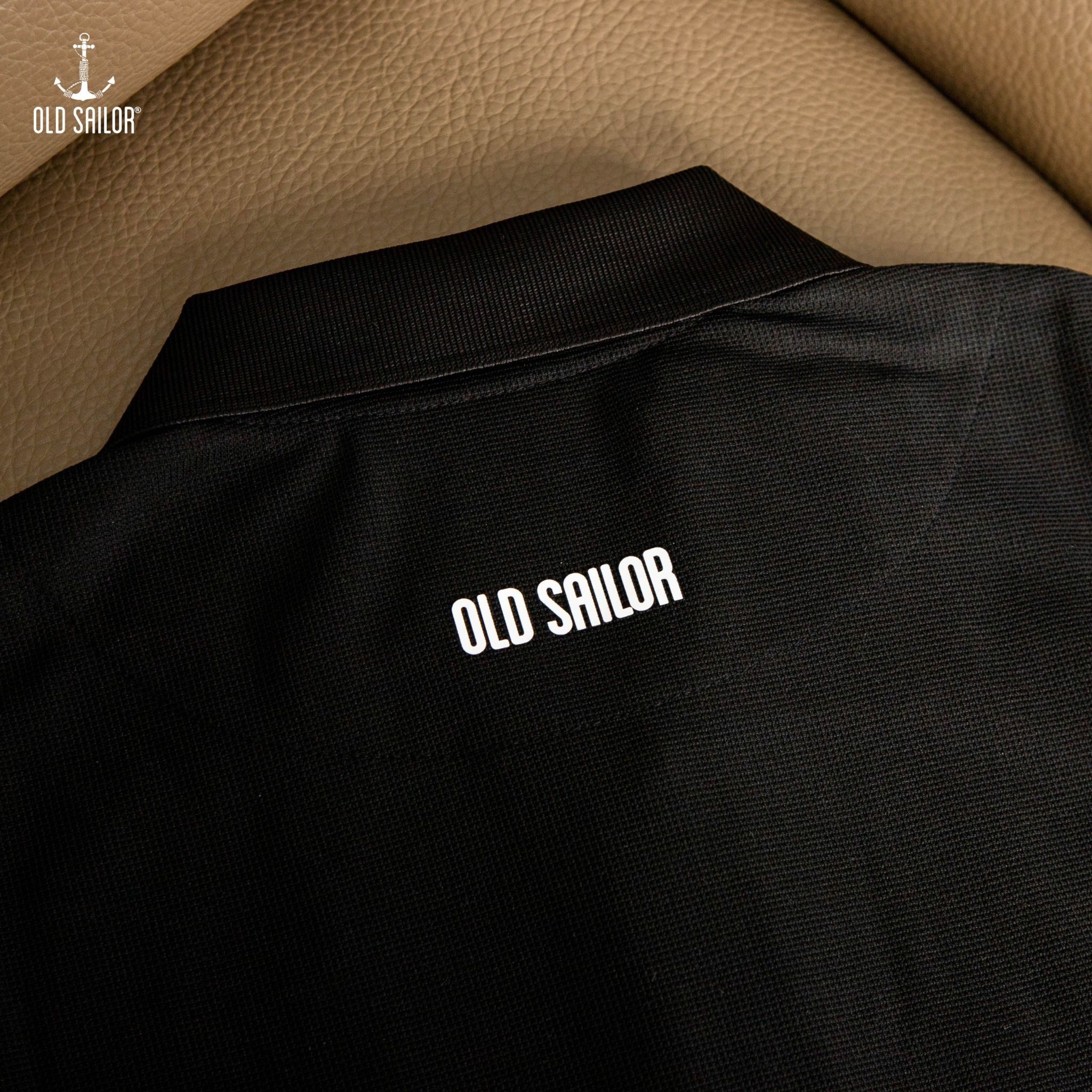  Áo polo holiday knit Old Saillor - BLACK - PLDE88577 - đen - Big size upto 5XL 