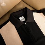  Áo polo holiday knit Old Saillor - BLACK - PLDE88577 - đen - Big size upto 5XL 