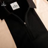  Áo polo holiday knit Old Saillor - BLACK - PLDE88577 - đen - Big size upto 5XL 