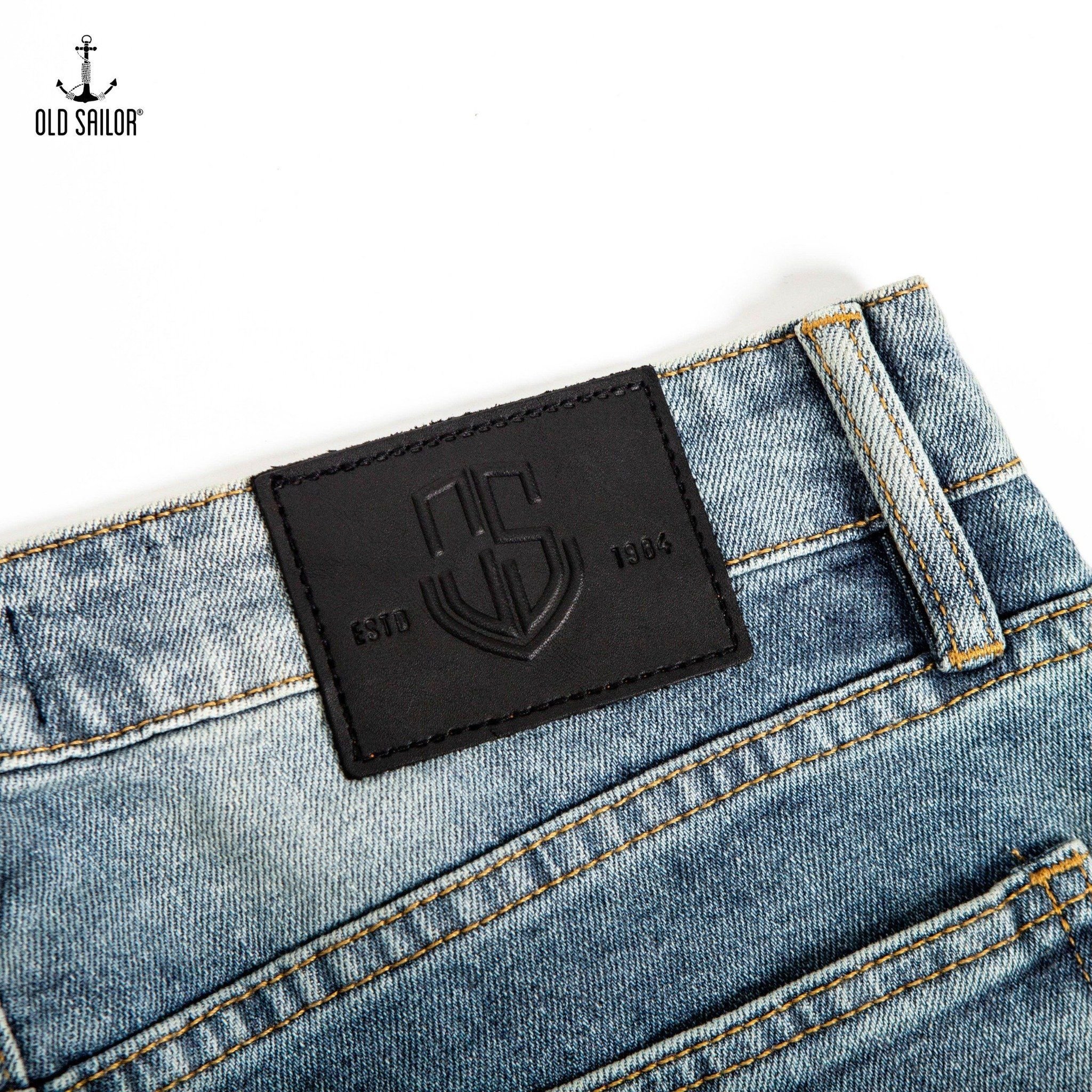  Quần jean nam form slimfit Old Sailor - 6876 - Big size upto 42 