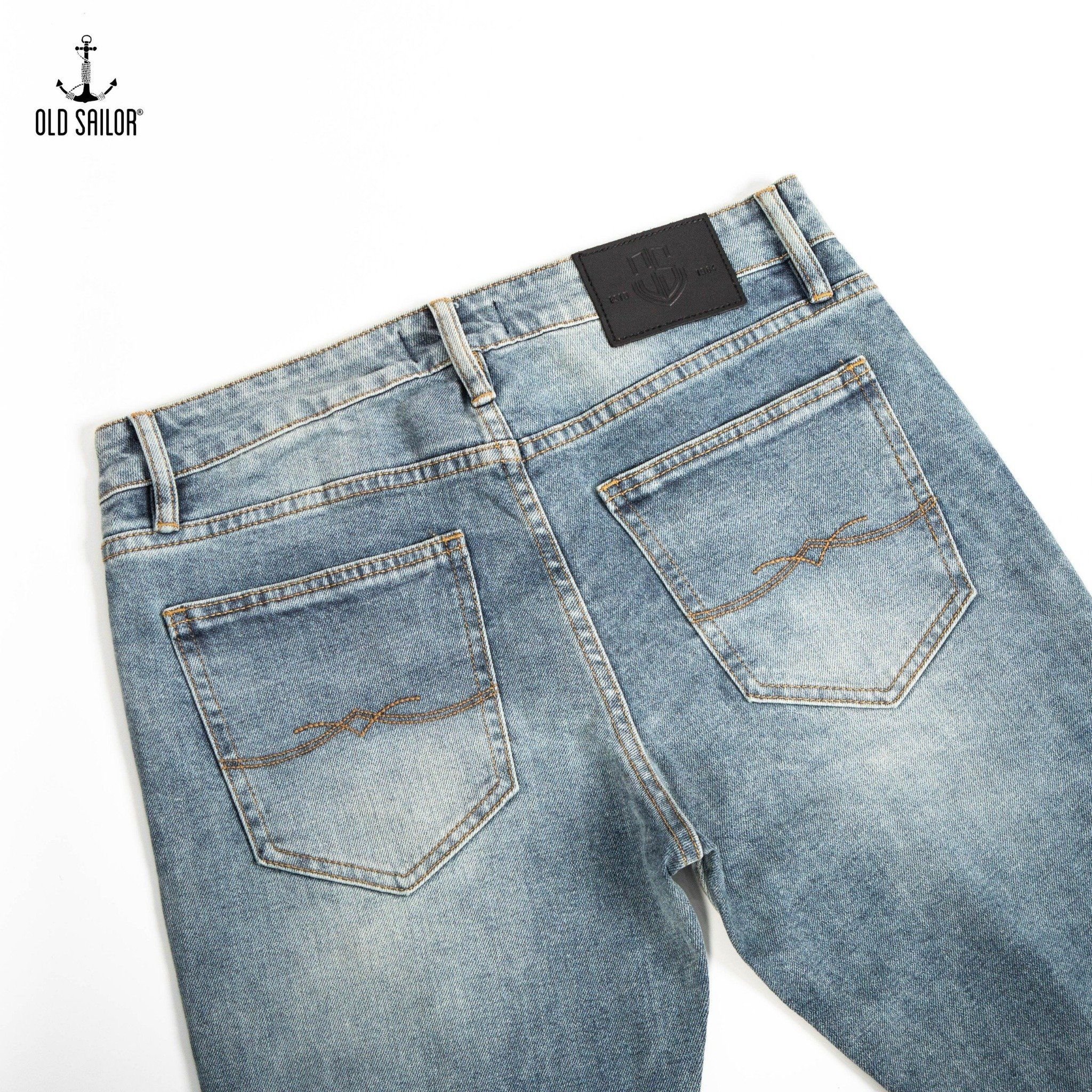  Quần jean nam form slimfit Old Sailor - 6876 - Big size upto 42 