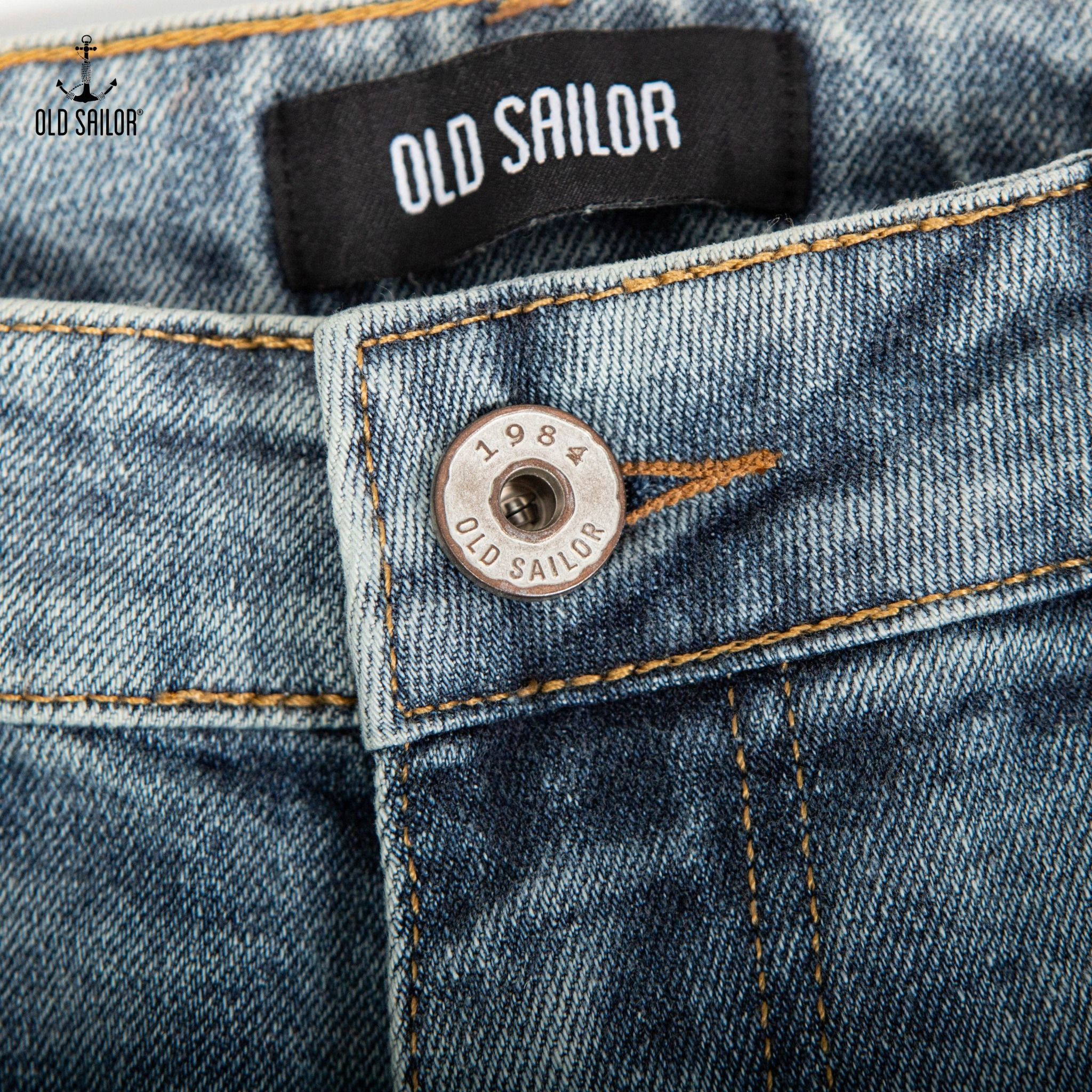  Quần jean nam form slimfit Old Sailor - 6876 - Big size upto 42 