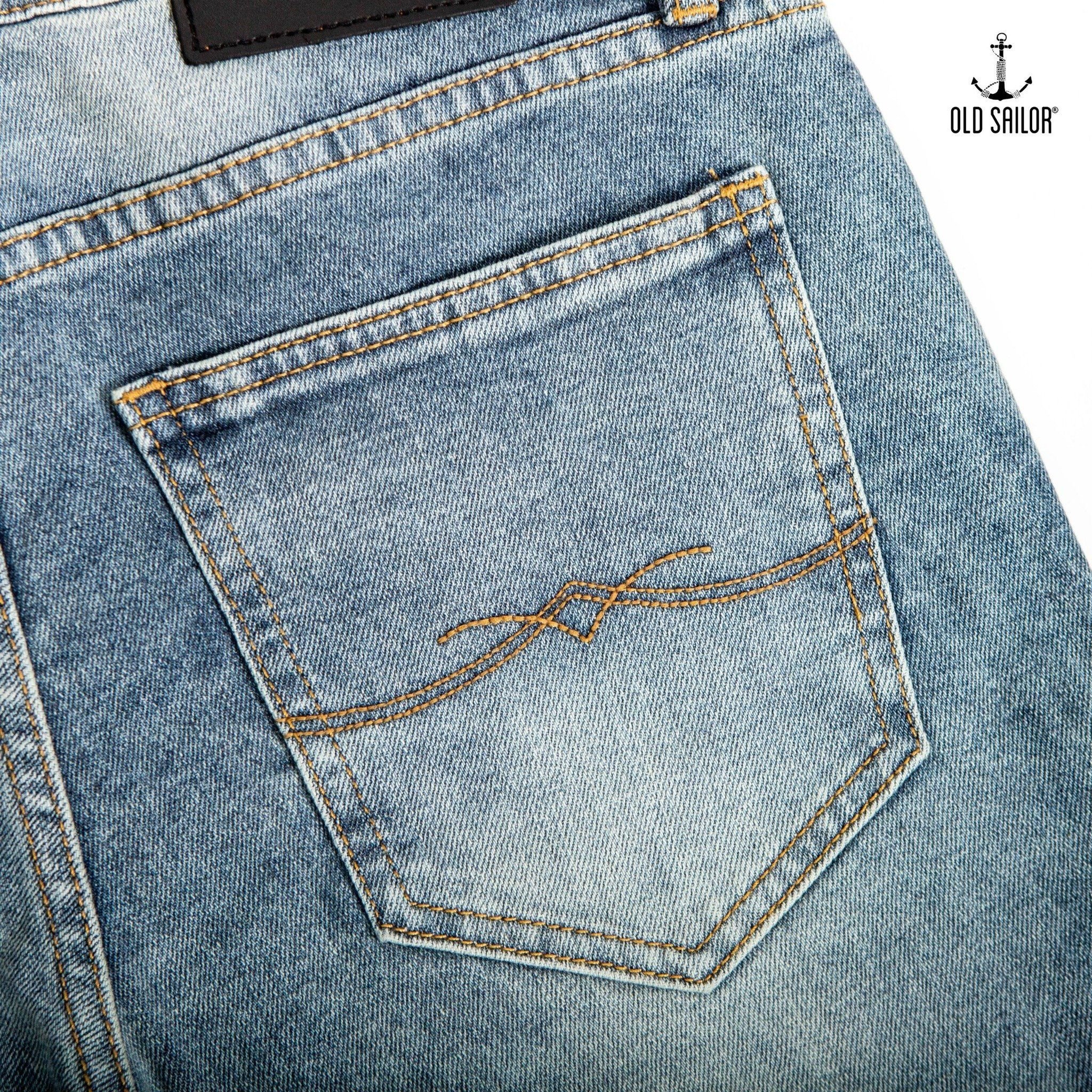  Quần Jean Nam Form Slimfit Old Sailor - 6876 - Big size upto 42 