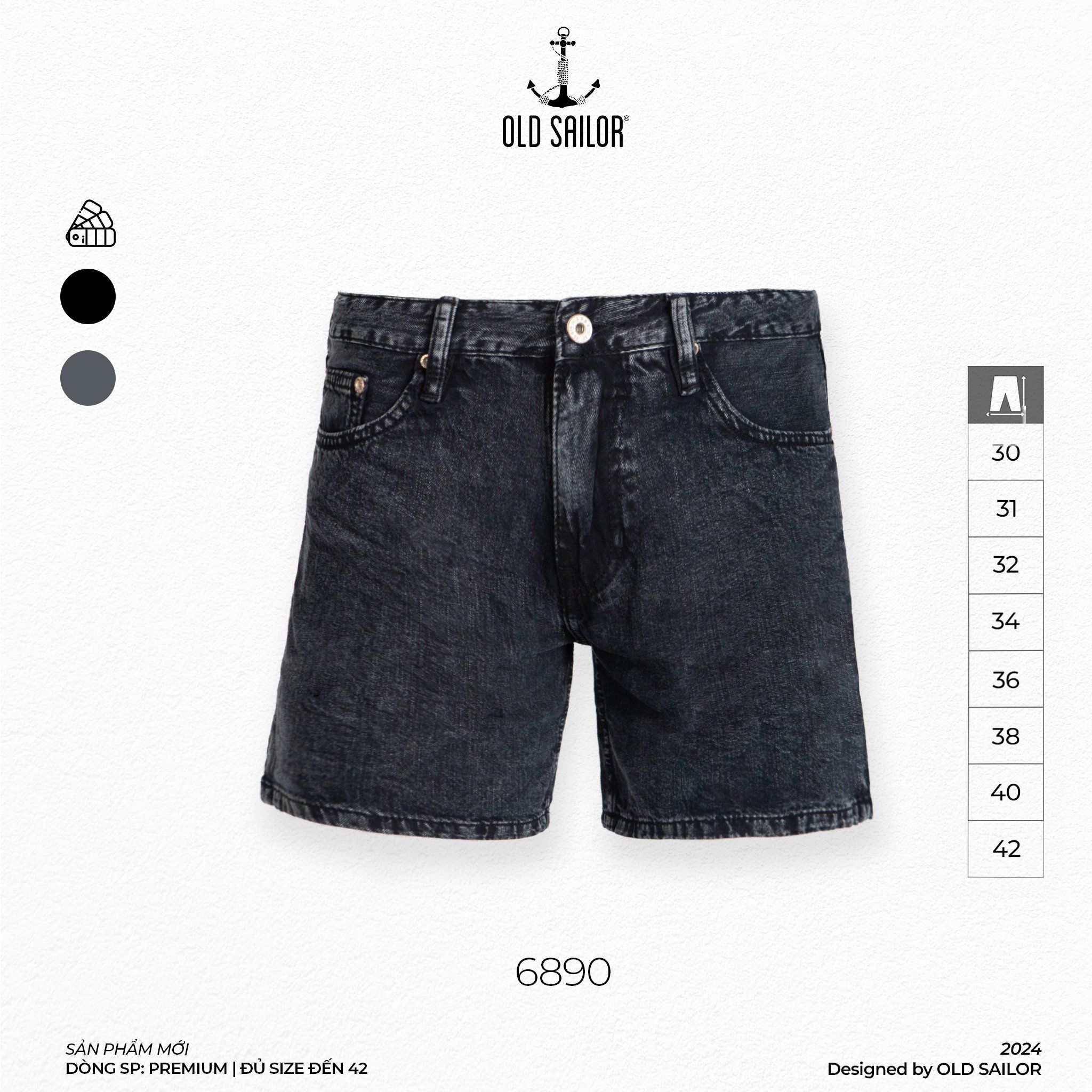  Quần Short Nam Old Sailor - 6890 - Big size upto 42  - 2024 
