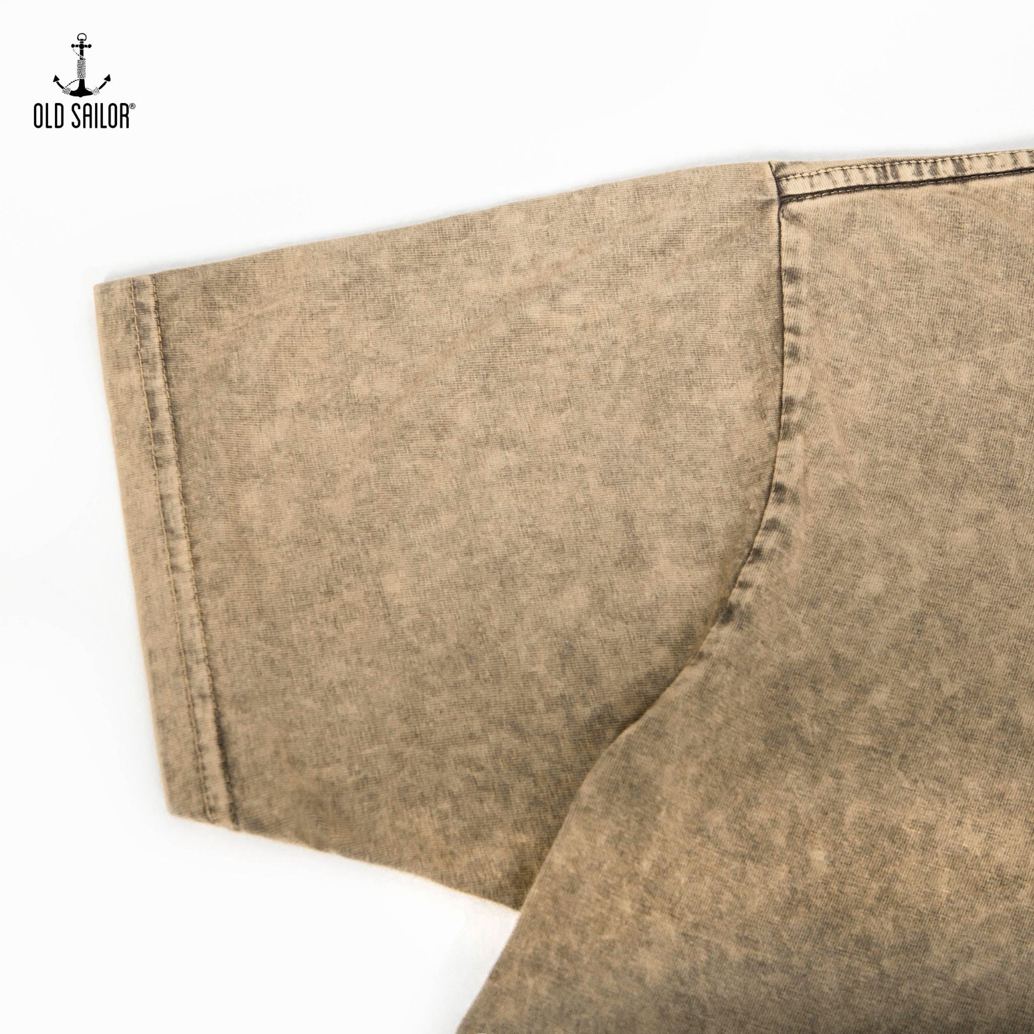  Áo thun wash đá nam Old Sailor - ATBE33011 - Big Size upto 5XL 