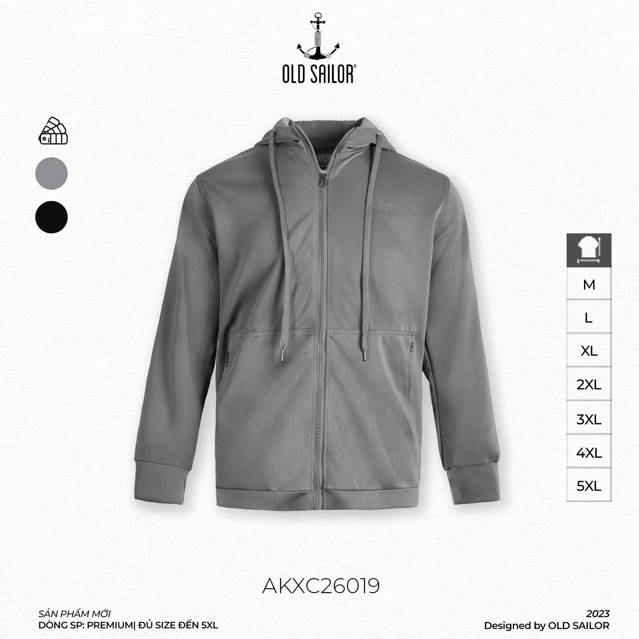  Áo khoác Sun Protection Old Sailor - AKXC26019 - Big size upto 5XL 