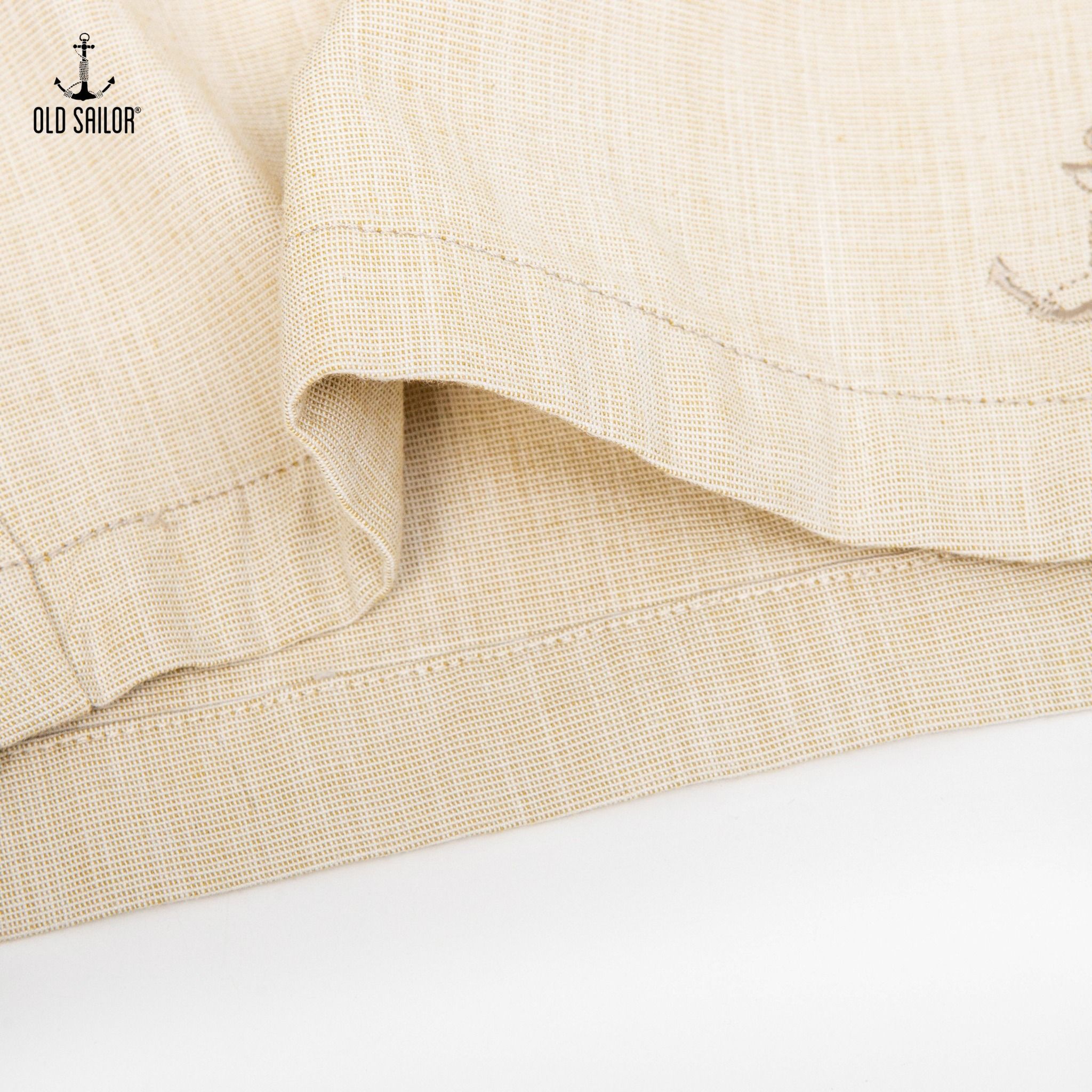  Quần lửng linen nam Old Sailor - SHBE31009 - Big Size upto 6XL 