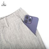  Quần lửng linen nam Old Sailor - SHXA31009 - Big Size upto 6XL 