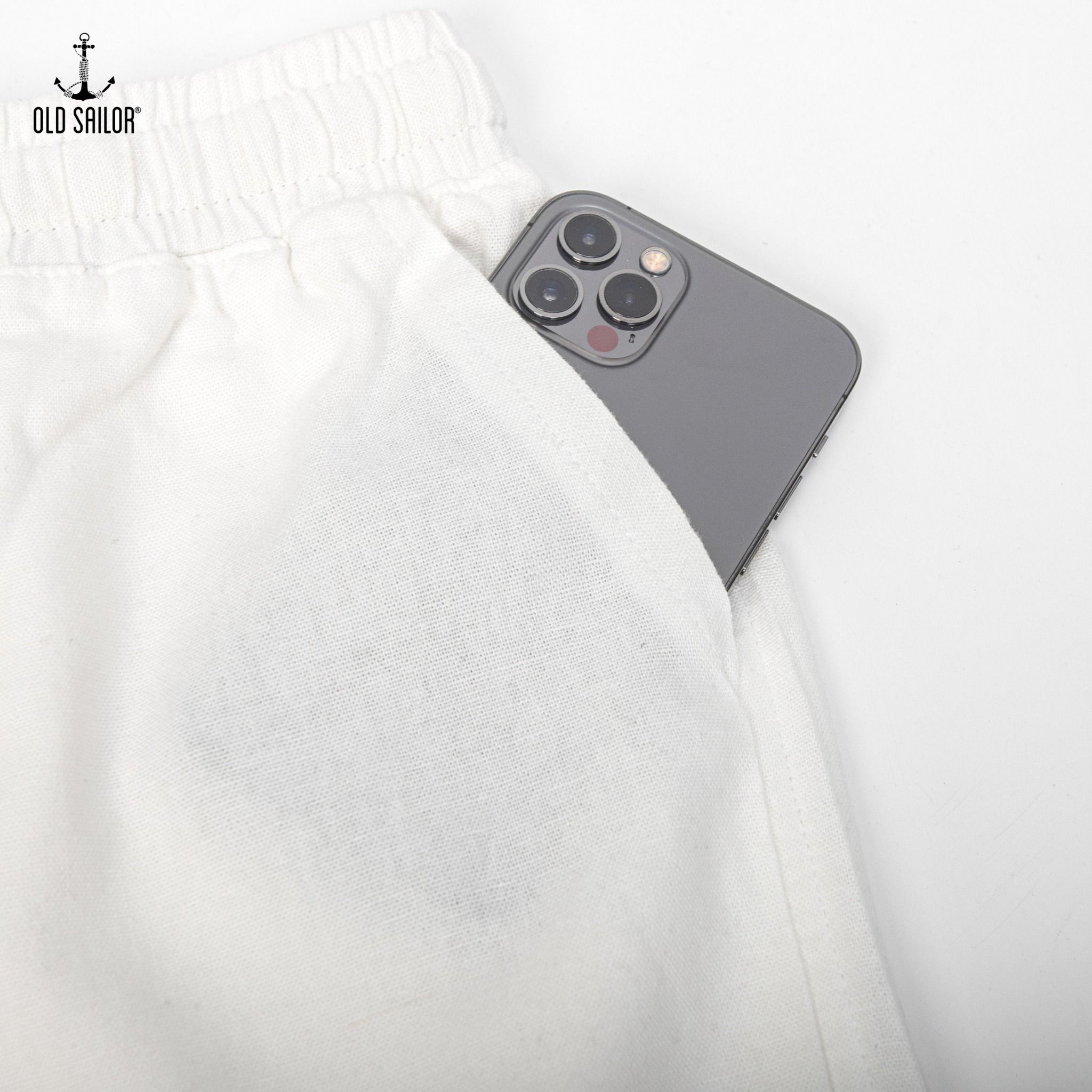  Quần Lửng Linen Old Sailor - SHGA88585 - Big size upto 5XL 