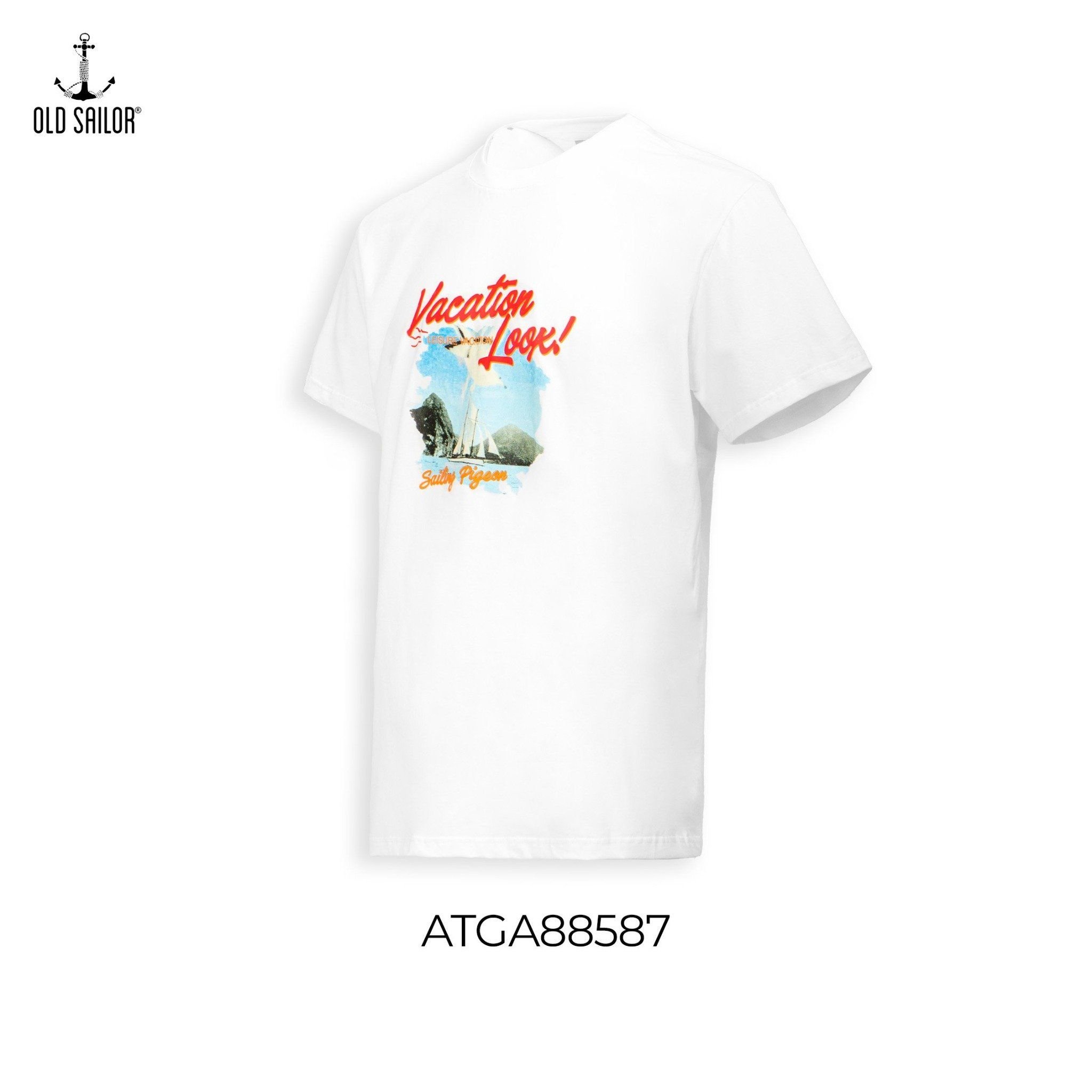  Áo Thun Nam Retro Vacation Old Sailor - ATGA 88587 - Big Size upto 5XL 