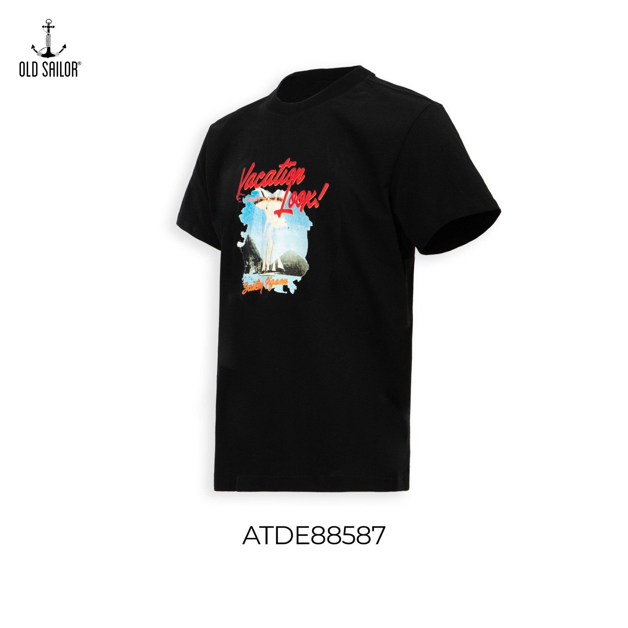  Áo Thun Nam Retro Vacation Old Sailor - ATDE88587 - Big Size upto 5XL 